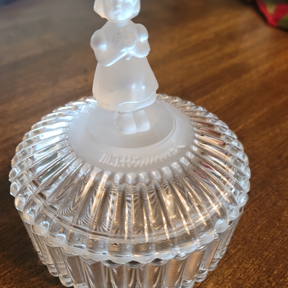 1993 MI HUMMEL CRYSTAL TRINKET DISH - Picture 8 of 8